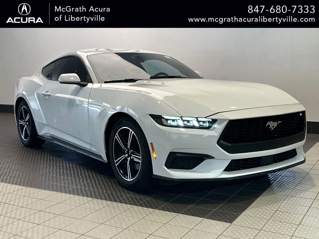 Oxford White 2024 Ford Mustang Coupe Rear-Wheel Drive Automatic