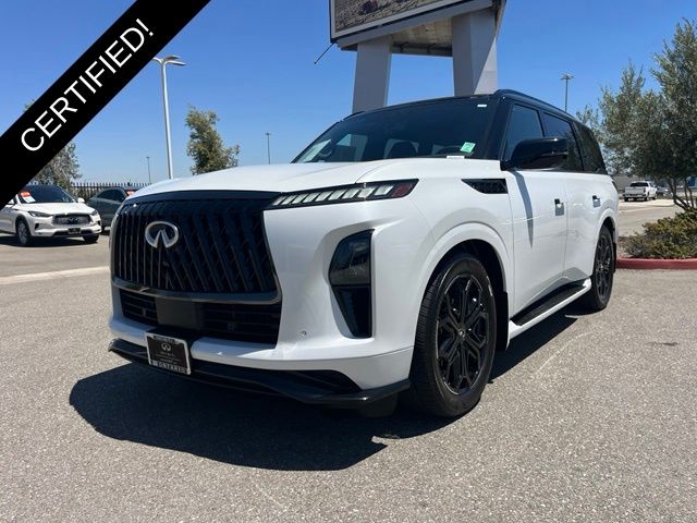 White / Black 2026 INFINITI QX80 SUV / Crossover All-Wheel Drive 9-Speed Automatic