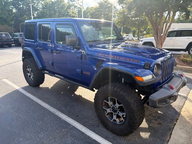 Used 2019 Blue Jeep Unlimited Rubicon image 6