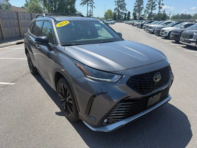 Magnetic Gray Metallic 2024 Toyota Highlander XSE AWD SUV / Crossover All-Wheel Drive 8-Speed Automatic