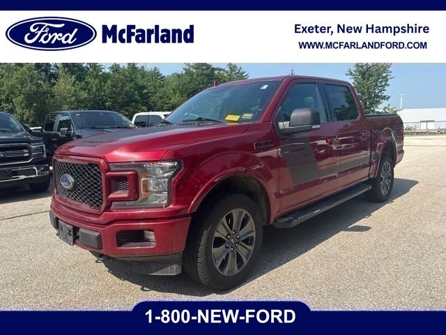 Ruby Red Metallic 2018 Ford F-150 Pickup Truck Four-Wheel Drive Automatic