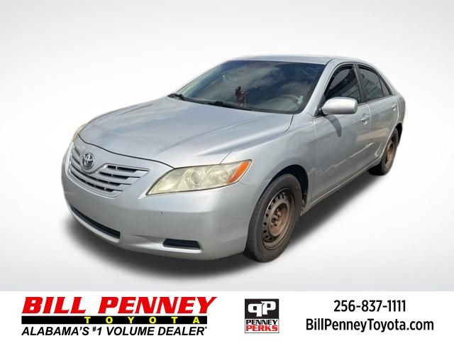 Silver 2007 Toyota Camry LE Sedan Front-Wheel Drive 5-Speed Automatic Overdrive