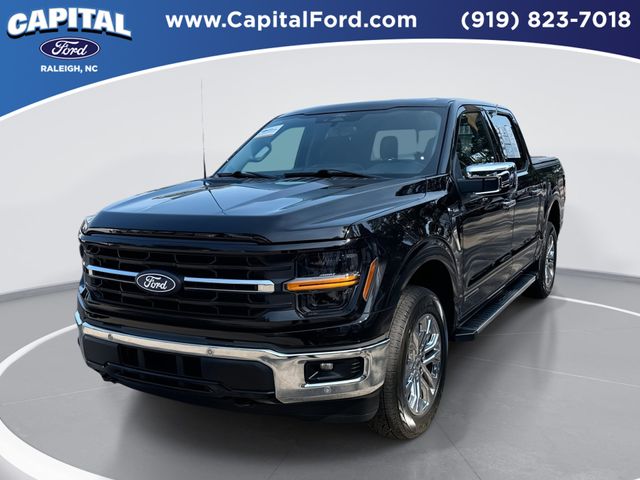 Agate Black Metallic 2024 Ford F-150 Pickup Truck Four-Wheel Drive Automatic