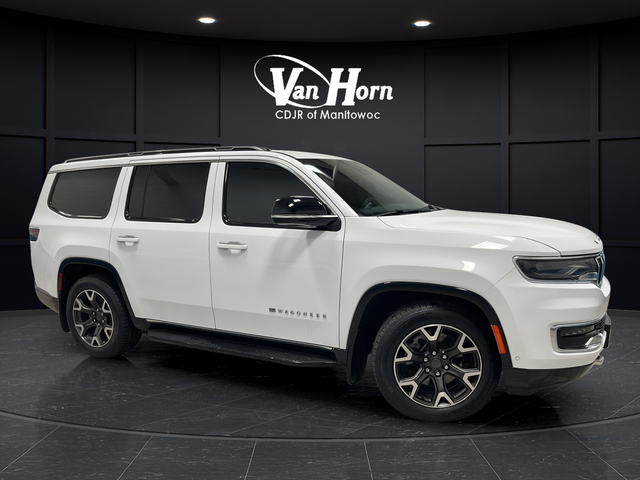 Bright White Clearcoat 2023 Jeep Wagoneer SUV / Crossover Four-Wheel Drive 8-Speed Automatic