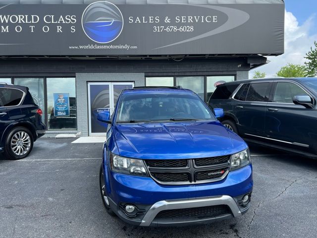 Blue Streak Pearlcoat 2015 Dodge Journey Crossroad FWD SUV / Crossover Front-Wheel Drive 4-Speed Automatic