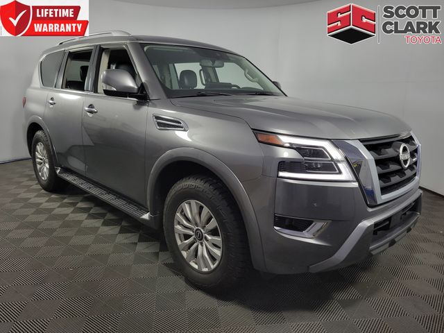 Gray (Gun Metallic) 2024 Nissan Armada SUV / Crossover 4X2 7-Speed Automatic