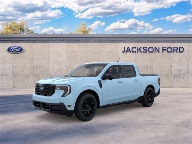 Light Blue 2026 Ford Maverick Pickup Truck All-Wheel Drive Continuously Variable Transmission