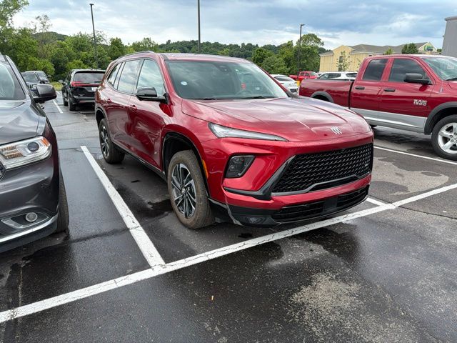 Cherry Red Tintcoat 2025 Buick Enclave SUV / Crossover Front-Wheel Drive 8-Speed Automatic
