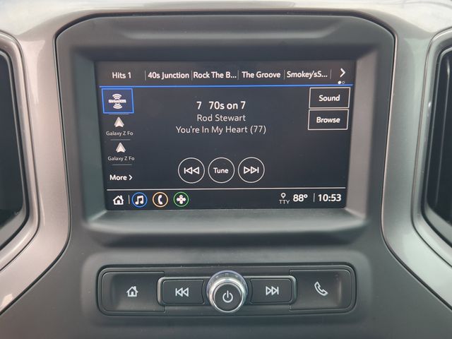 2023 Chevrolet Silverado 1500 Custom White at Emmons Autoplex
