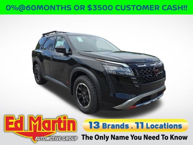 Super Black 2026 Nissan Pathfinder SUV / Crossover All-Wheel Drive 9-Speed Automatic