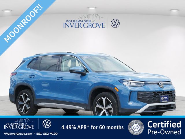 Monterey Blue Pearl 2025 Volkswagen Tiguan SUV / Crossover All-Wheel Drive 8-Speed Automatic