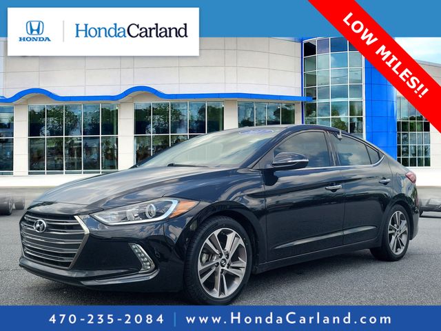 Phantom Black 2017 Hyundai Elantra Sedan Front-Wheel Drive 6-Speed Automatic
