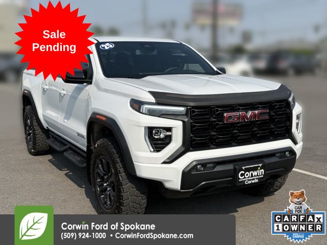 Summit White 2025 GMC Canyon Pickup Truck Four-Wheel Drive 8-Speed Automatic
