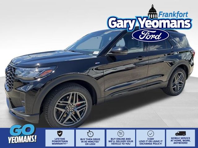 Agate Black Metallic 2026 Ford Explorer SUV / Crossover All-Wheel Drive Automatic