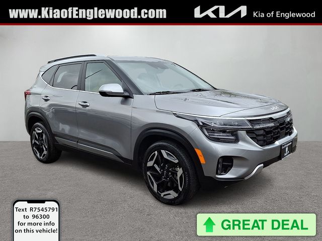 Steel Gray 2024 Kia Seltos SX AWD SUV / Crossover All-Wheel Drive 8-Speed Automatic