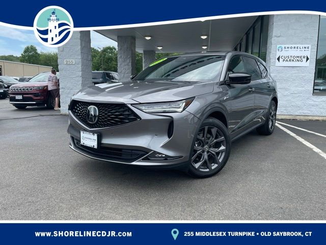 Liquid Carbon Metallic 2024 Acura MDX SUV / Crossover All-Wheel Drive Automatic