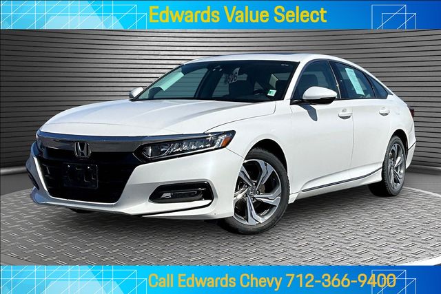 Platinum White Pearl 2018 Honda Accord 1.5T EX-L FWD Sedan Front-Wheel Drive Continuously Variable Transmission