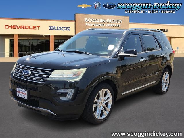 Shadow Black 2017 Ford Explorer SUV / Crossover Front-Wheel Drive 6-Speed Automatic