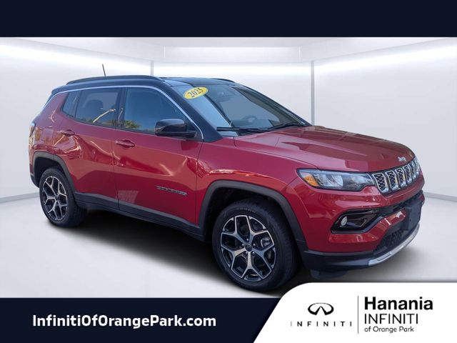 Red Hot Pearlcoat 2025 Jeep Compass SUV / Crossover Four-Wheel Drive 8-Speed Automatic