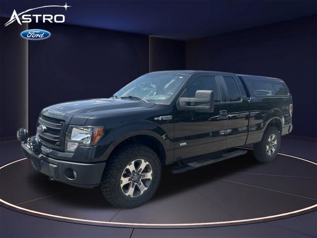 Black 2013 Ford F-150 Pickup Truck Four-Wheel Drive 6-Speed Automatic
