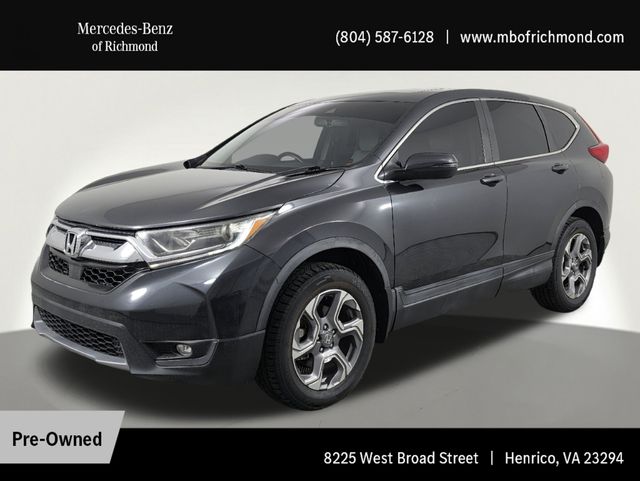 Gray (Gunmetal Metallic) 2017 Honda CR-V SUV / Crossover All-Wheel Drive Continuously Variable Transmission