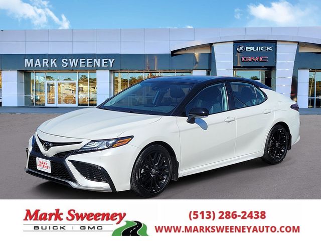 Wind Chill Pearl/Midnight Black Metallic 2023 Toyota Camry XSE V6 FWD Sedan Front-Wheel Drive 8-Speed Automatic