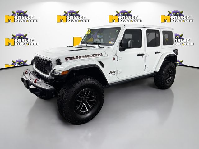 Bright White Clearcoat 2024 Jeep Wrangler Rubicon X 4-Door 4WD SUV / Crossover Four-Wheel Drive 6-Speed Manual