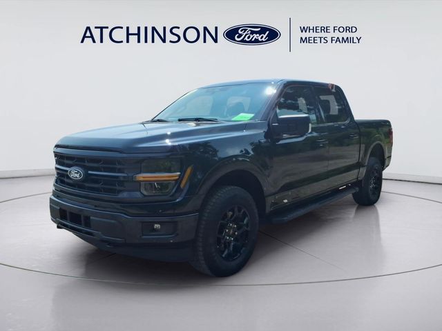 Agate Black Metallic 2024 Ford F-150 Pickup Truck Four-Wheel Drive Automatic