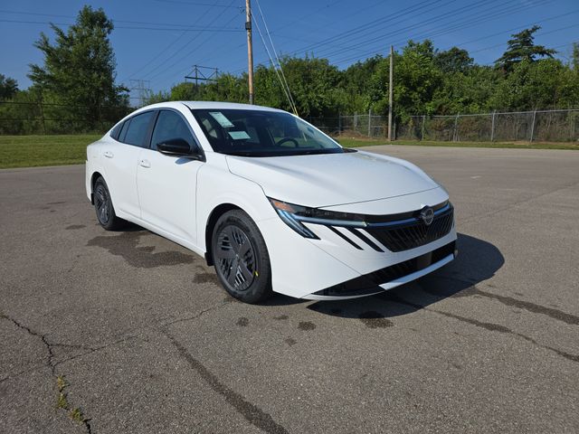 White (Fresh Powder) 2026 Nissan Sentra Sedan Front-Wheel Drive Continuously Variable Transmission