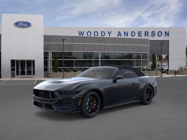 Shadow Black 2026 Ford Mustang Convertible Rear-Wheel Drive Automatic
