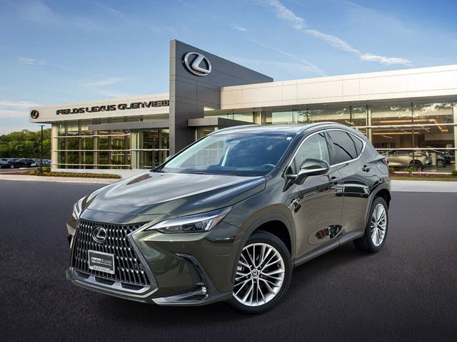 Nori Green Pearl 2025 Lexus NX Hybrid 350h Premium AWD SUV / Crossover All-Wheel Drive Continuously Variable Transmission