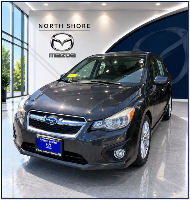 Dark Gray Metallic 2014 Subaru Impreza Hatchback All-Wheel Drive Continuously Variable Transmission