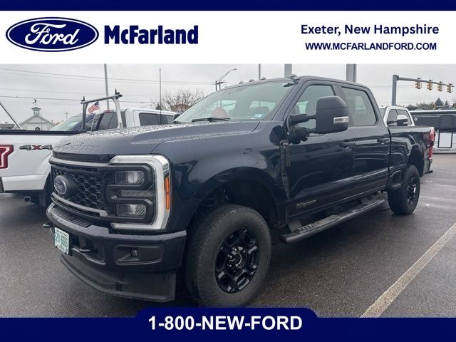 Antimatter Blue Metallic 2023 Ford F-250 Super Duty XL Crew Cab 4WD Pickup Truck Four-Wheel Drive Automatic