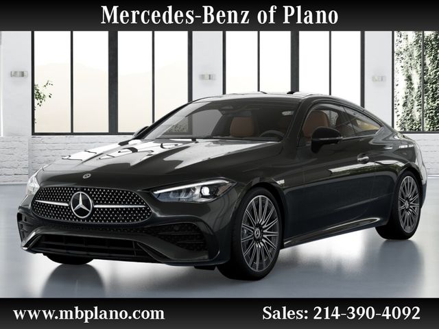Gray (Graphite Grey Metallic) 2026 Mercedes-Benz CLE Coupe All-Wheel Drive 9-Speed Automatic