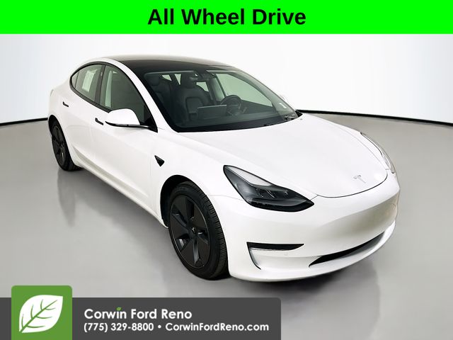 2021 Tesla Model 3 Long Range AWD