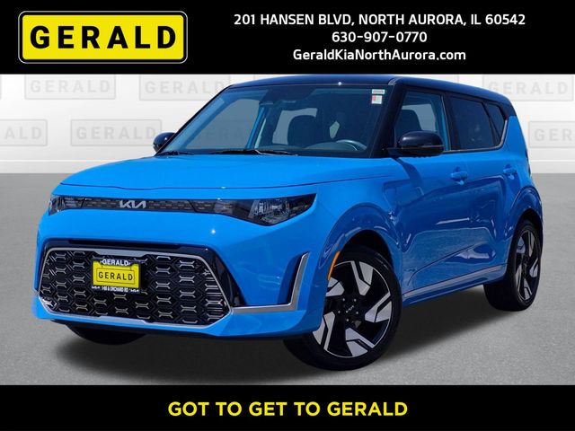 Surf Blue w/Black Roof 2023 Kia Soul SUV / Crossover Front-Wheel Drive Continuously Variable Transmission