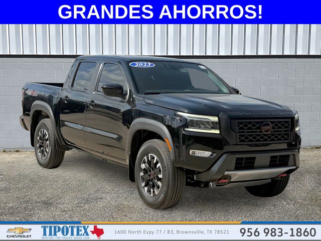 Super Black 2023 Nissan Frontier Pickup Truck Four-Wheel Drive 9-Speed Automatic