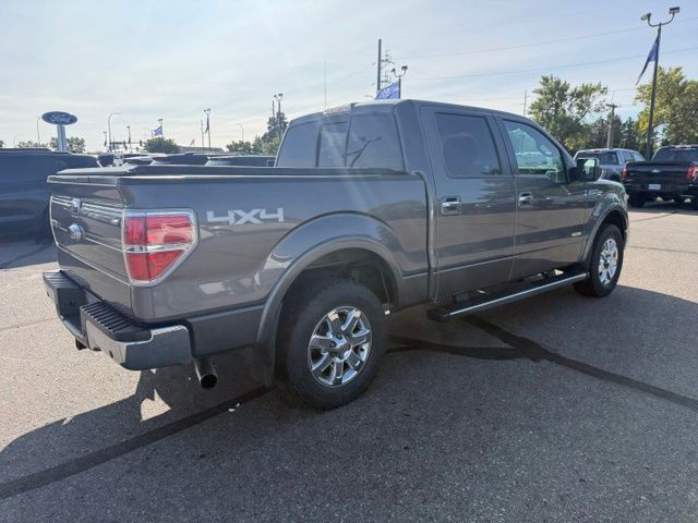2013 Sterling Gray Metallic Ford F-150 Lariat 4X4 Truck