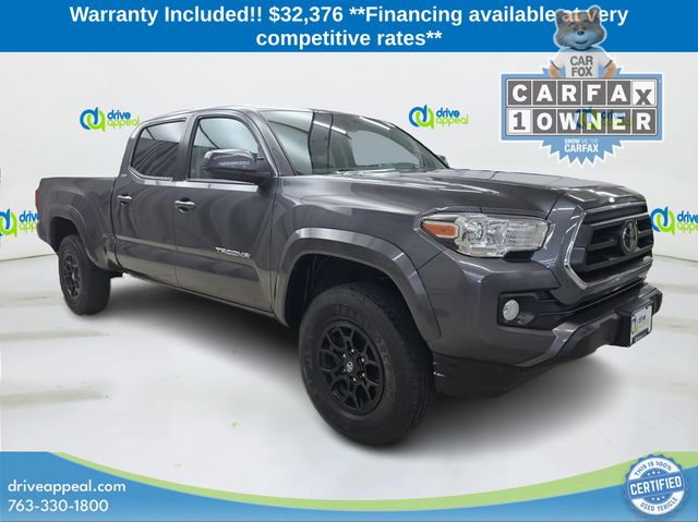 Magnetic Gray Metallic 2021 Toyota Tacoma Pickup Truck Four-Wheel Drive 6-Speed Automatic