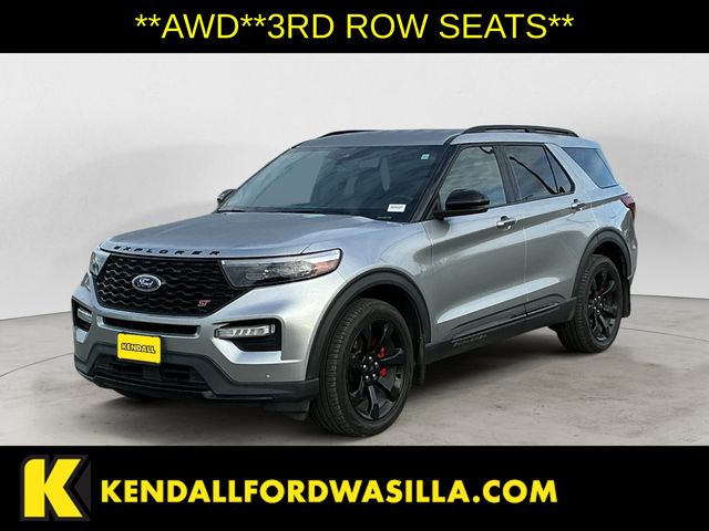 Silver Metallic 2024 Ford Explorer SUV / Crossover All-Wheel Drive Automatic