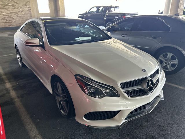 Diamond White 2016 Mercedes-Benz E-Class E 400 Coupe Coupe Rear-Wheel Drive 7-Speed Automatic
