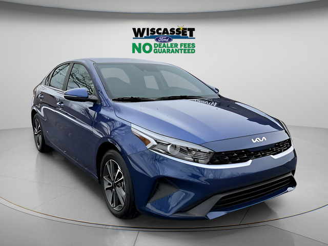 Deep Sea Blue 2024 Kia Forte LXS FWD Sedan Front-Wheel Drive Continuously Variable Transmission