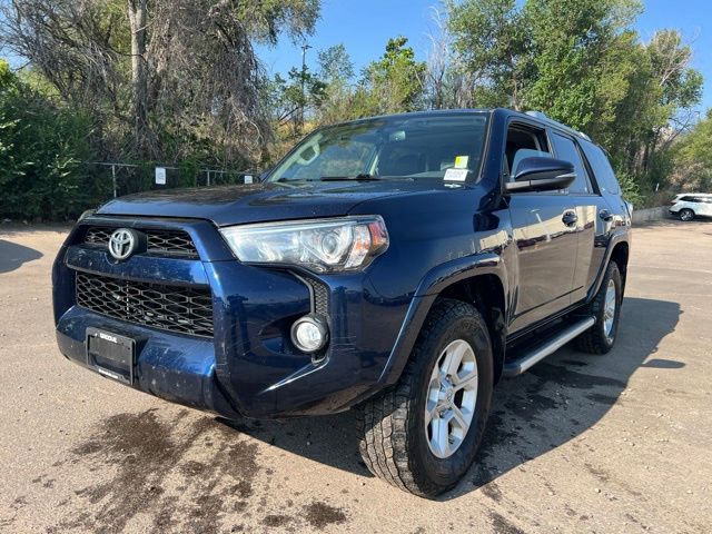 Nautical Blue Metallic 2018 Toyota 4Runner SUV / Crossover Four-Wheel Drive 5-Speed Automatic Overdrive
