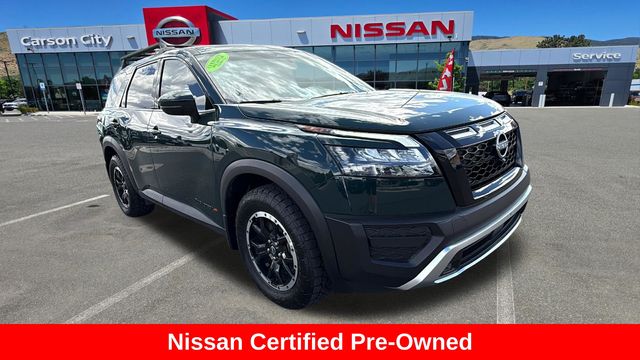 Black (Obsidian Green Pearl) 2025 Nissan Pathfinder SUV / Crossover All-Wheel Drive 9-Speed Automatic