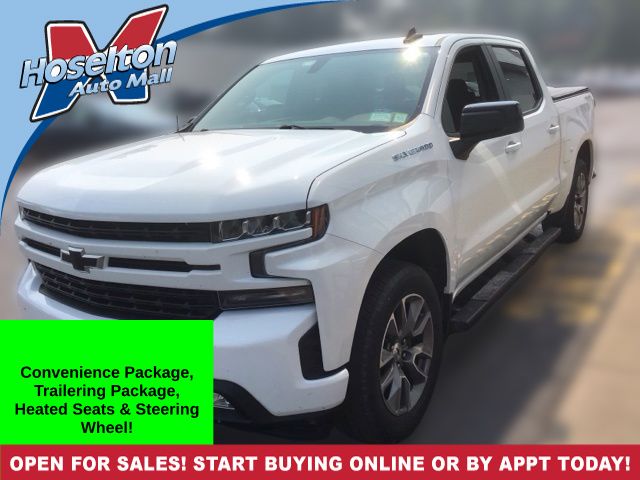 Summit White 2021 Chevrolet Silverado 1500 Pickup Truck Four-Wheel Drive 8-Speed Automatic