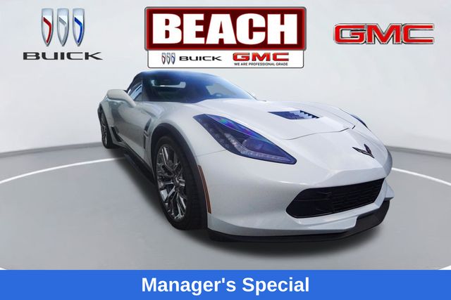 Arctic White 2018 Chevrolet Corvette Convertible Rear-Wheel Drive 8-Speed Automatic