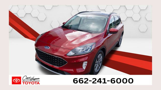 Red Metallic 2022 Ford Escape SUV / Crossover Front-Wheel Drive 8-Speed Automatic