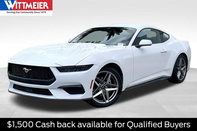 Oxford White 2026 Ford Mustang EcoBoost Fastback RWD Coupe Rear-Wheel Drive Automatic