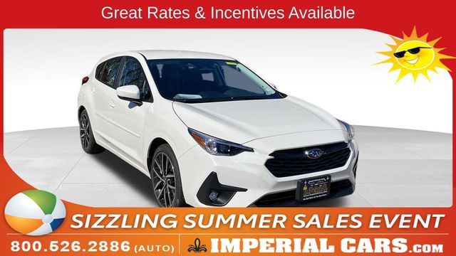 Crystal White Pearl 2026 Subaru Impreza Sport AWD Wagon All-Wheel Drive Continuously Variable Transmission