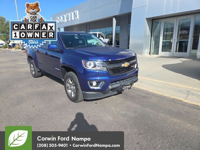 Laser Blue 2016 Chevrolet Colorado Pickup Truck Four-Wheel Drive 6-Speed Automatic